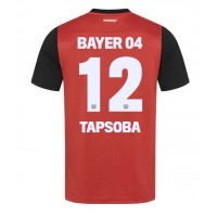 Dres Bayer Leverkusen Edmond Tapsoba #12 Domáci 2024-25 Krátky Rukáv